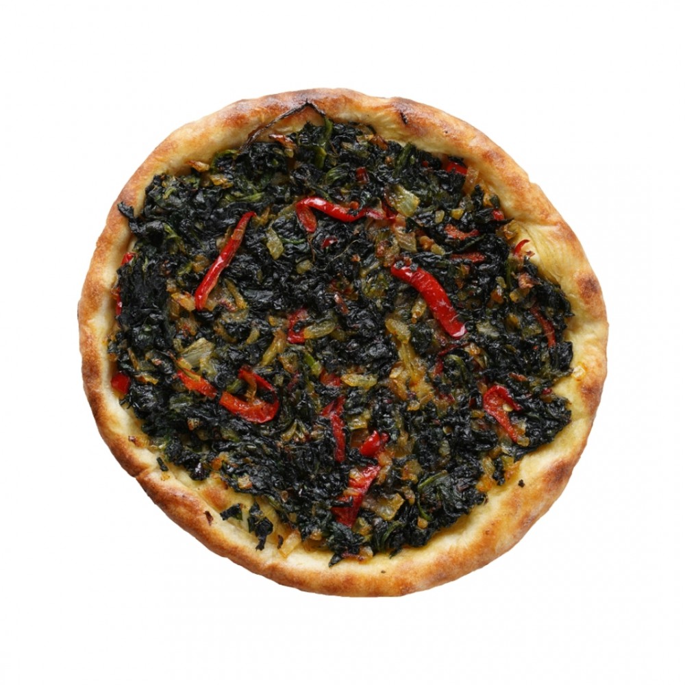 Açık Ispanaklı Pide