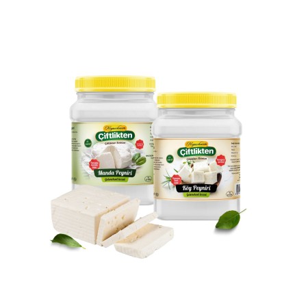 PEYNİR PAKETİ (1KG MANDA, 1KG İNEK PEYNİRİ)